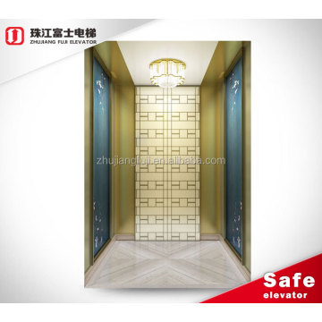 Zhujiang Fuji Elevateur passager ascenseur hôtel hôtel ascenseur de la cabine de la cabine
